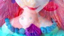 Personalizados muñeca congelado cómo hacer Cambio de imagen maquillaje sobre princesa Disney elsa |