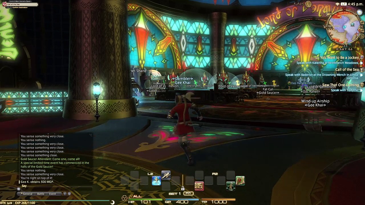 FINAL FANTASY XIV gate luck
