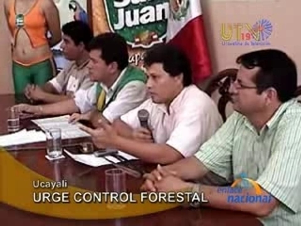 URGE CONTROL FORESTAL - PUCALLPA