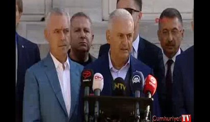 Başbakan Binali Yıldırım: Bu vahşeti şiddetle lanetliyoruz