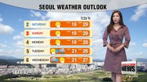 Chilly morning turns to warm afternoon, strong autumn sunshine