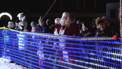 Fr dans messages Père Noël meilleur claus espagnol Lapland finlande