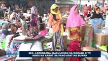 Sec. Lorenzana: Kaguluhan sa Marawi City, hindi na aabot sa pang-apat na buwan