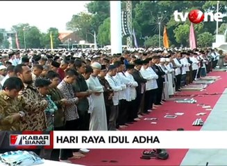 Presiden Joko Widodo Rayakan Idul Adha di Sukabumi