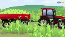 Bajki Traktory | Prace Rolnika w Miasto Samochódow | Polskie filmy o Traktorach