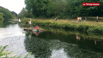 Insolite. Ils ont descendu le Blavet en radeau