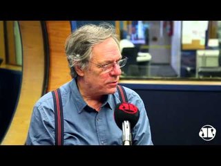 Mona Dorf Entrevista: o chargista e cartunista Paulo Caruso nos estúdios da JP