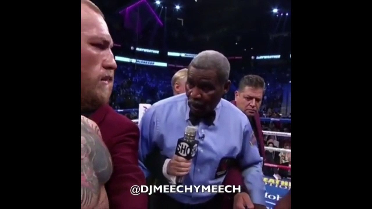 Bad Lip Reading Mayweather vs McGregor, Robert Byrd tells Rules