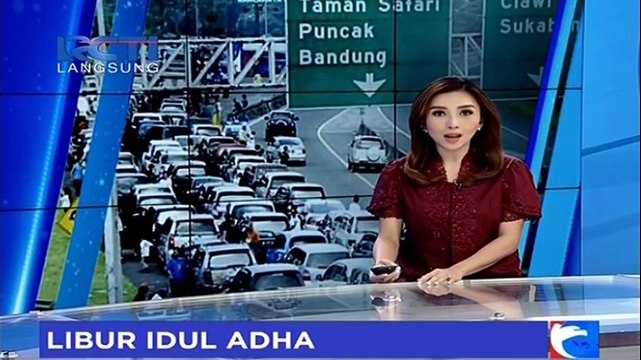 Libur Akhir Pekan, Antrean Kendaraan Padati Gerbang Tol Ciawi