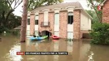 Un français découvre sa maison après l'ouragan Harvey - Regardez