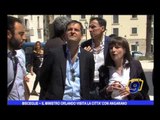 Bisceglie | Ministro Orlando visita la città con Angarano