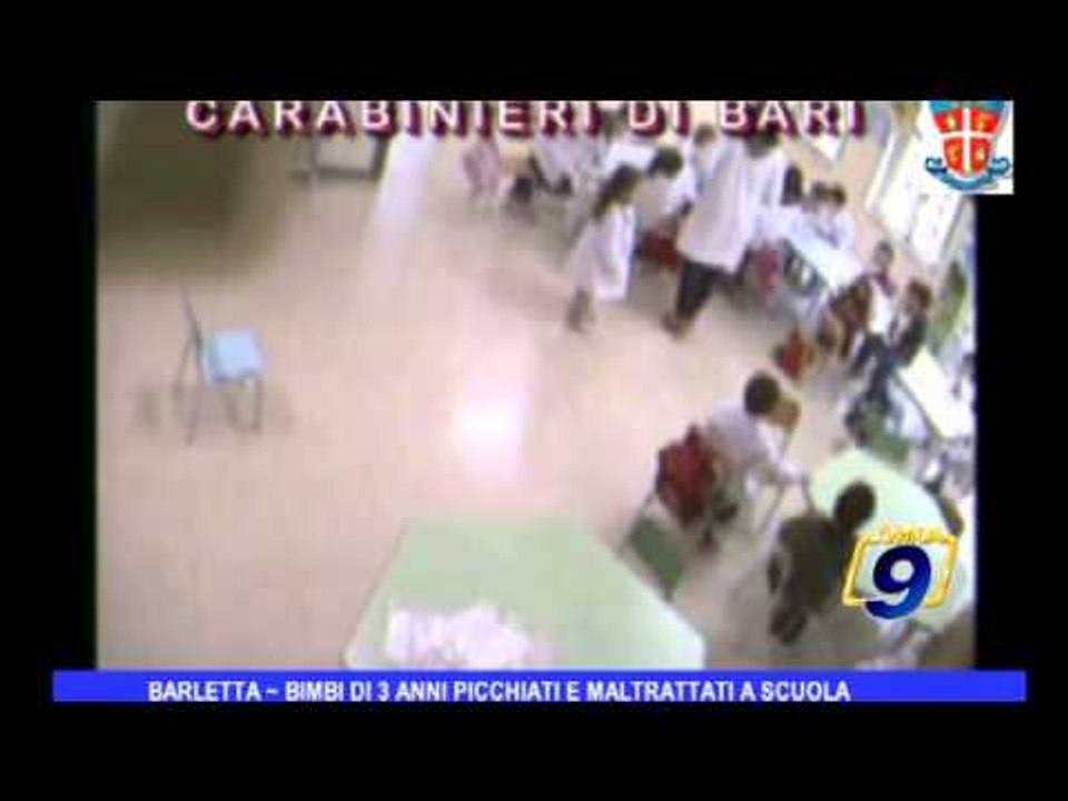Barletta | Bimbi di 3 anni picchiati e maltratti a scuola