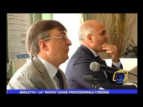 Barletta | La nuova legge professionale forense