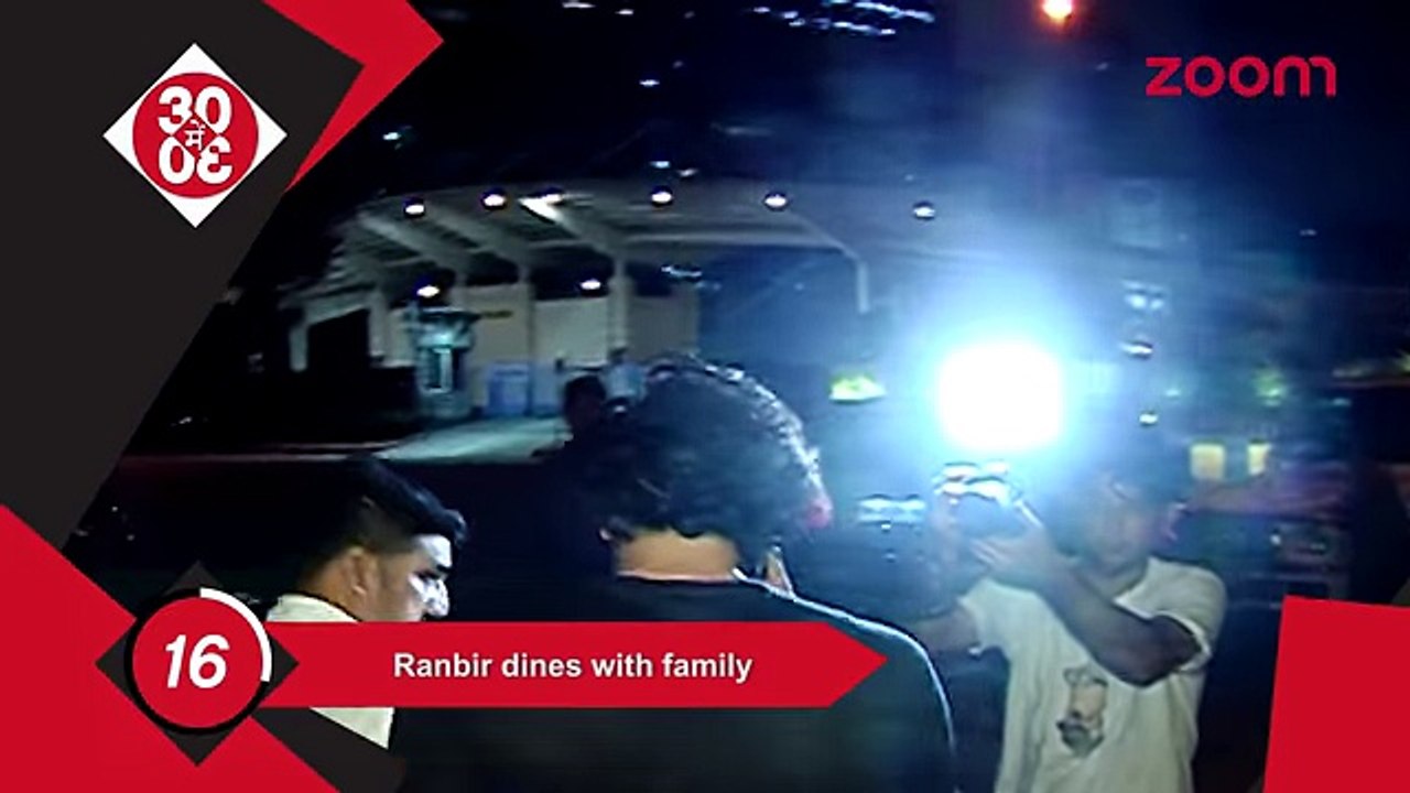 Ranbir Kapoor Dines With His Family - Salman Khan Wants To Do A Comedy Film