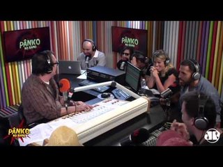 Aqui na Pan: “Adoro uma anã”, diz Sebá do Inimigos da HP