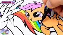 My Little Pony Cutie Mark Crusaders Coloring Book Compilation Surprise Egg and Toy Collect