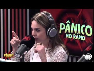Aqui na Pan: “Acho que você propaga o ódio”, dia Amanda Ramalho a Sheherazade