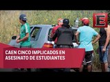 Caen cinco presuntos implicados en asesinato de estudiantes en Morelos