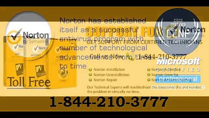 Norton 1-844-210-3777 Customer Service Phone Number