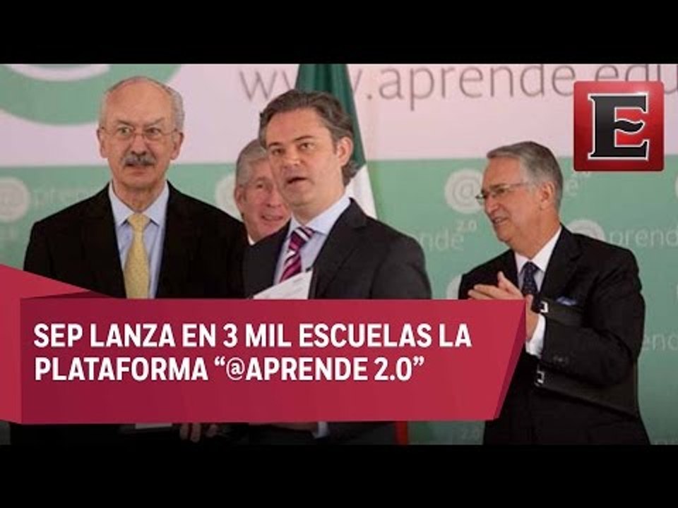 SEP lanza la plataforma "Aprende 2.0"