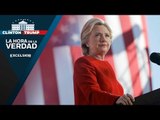 Hillary Clinton le da la vuelta a Donald Trump en las elecciones