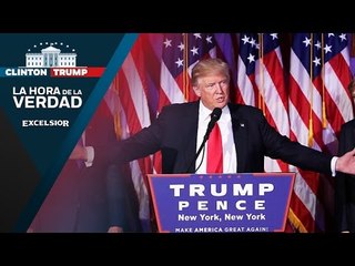 Trump: "Voy a ser presidente de todos los estadounidenses"