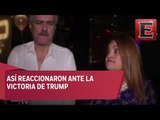 Reacciones en México ante el triunfo de Donald Trump
