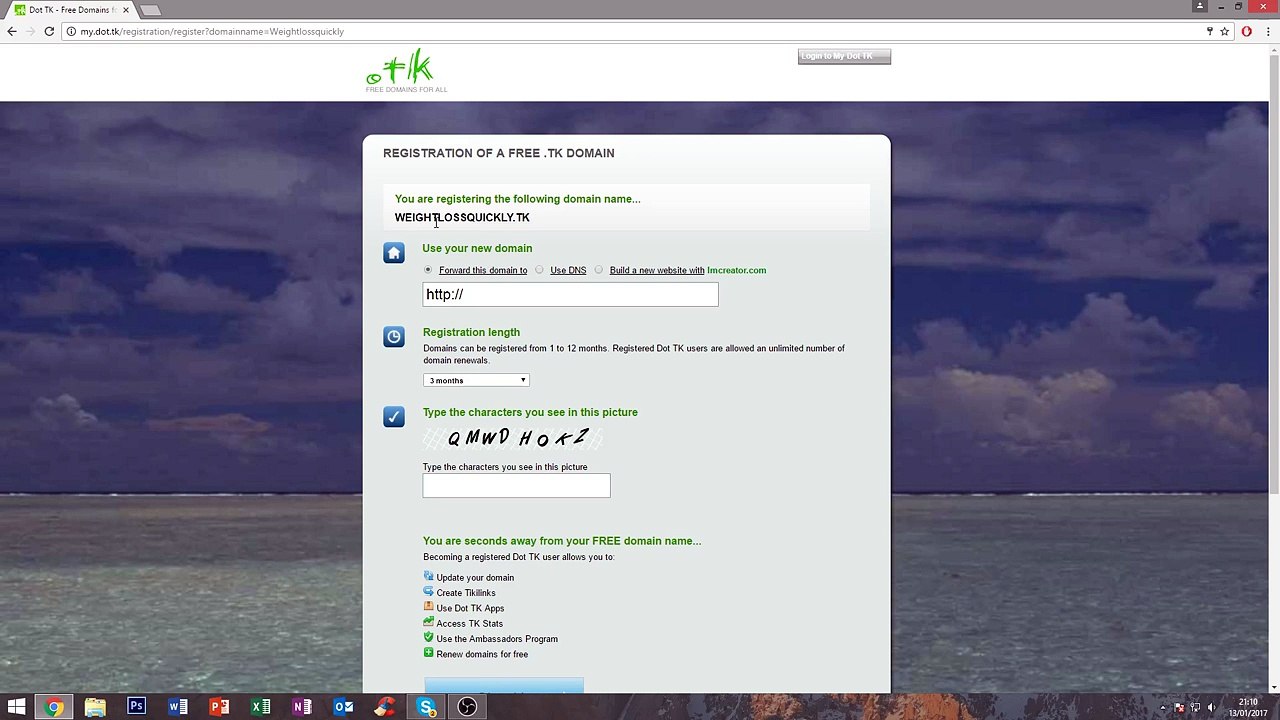 How to get a FREE domain name
