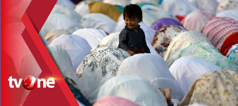 Diguncang Gempa, Warga Sumbar Tetap Laksanakan Sholat Idul Adha