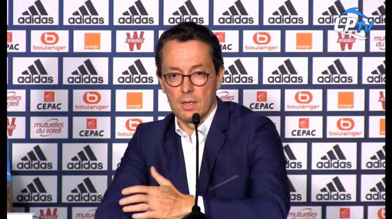 Eyraud dresse son bilan du mercato de l'OM