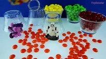 Les meilleures Bonbons enfants les couleurs tasses pour apprentissage patrouille patte jeu de quilles vidéo avec surprise