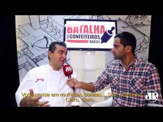 No Susto: Buddy Valastro, o Cake Boss, conta suas preferências no "Bate Bolo"