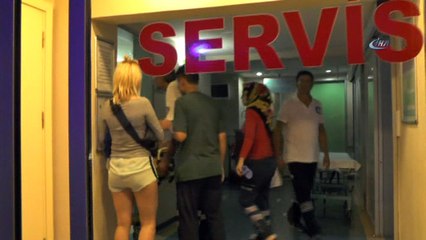 Ukraynalı kadın turistin gözyaşları