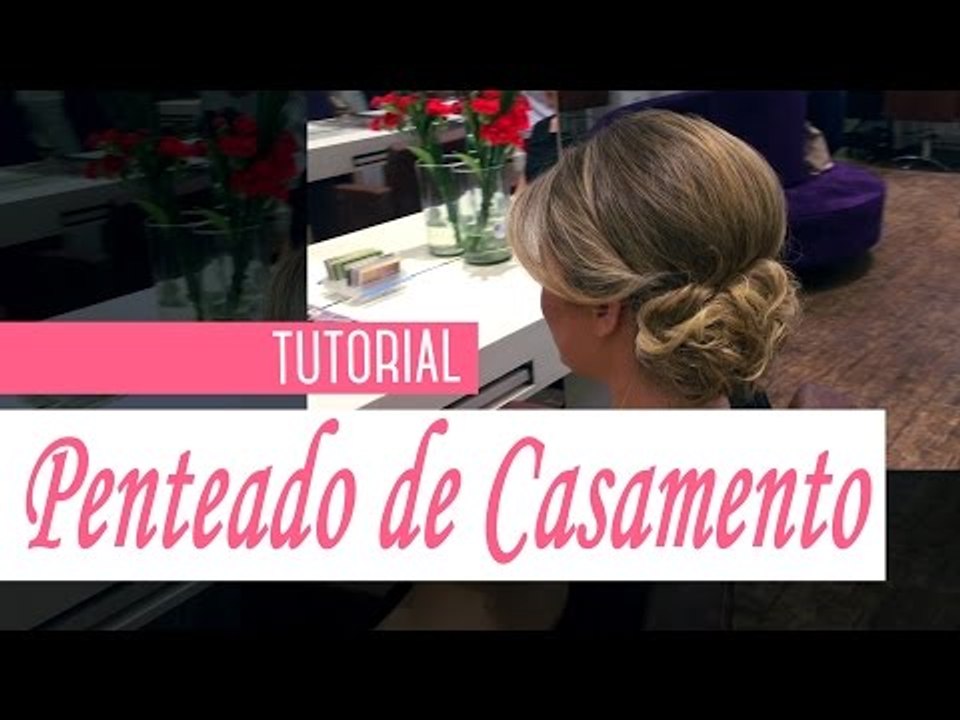 Aprenda a fazer um penteado de casamento em 4 minutos / TV Vitrine / JP