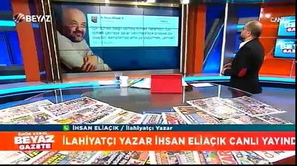 'İçki içmek haram değildir' diyen İhsan Eliaçık canlı yayında nasıl köşeye sıkıştı