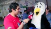 Pinguim gigante da Pinguinos chama a atenção da Copa Bubbaloo Jovem Pan