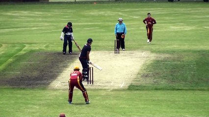 One Ball and 3 Injured. What a game of Cricket!!