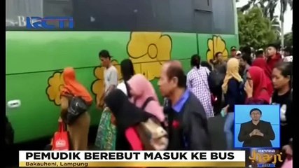 Kurang Armada, Pemudik Terlantar di Pelabuhan Bakauheni