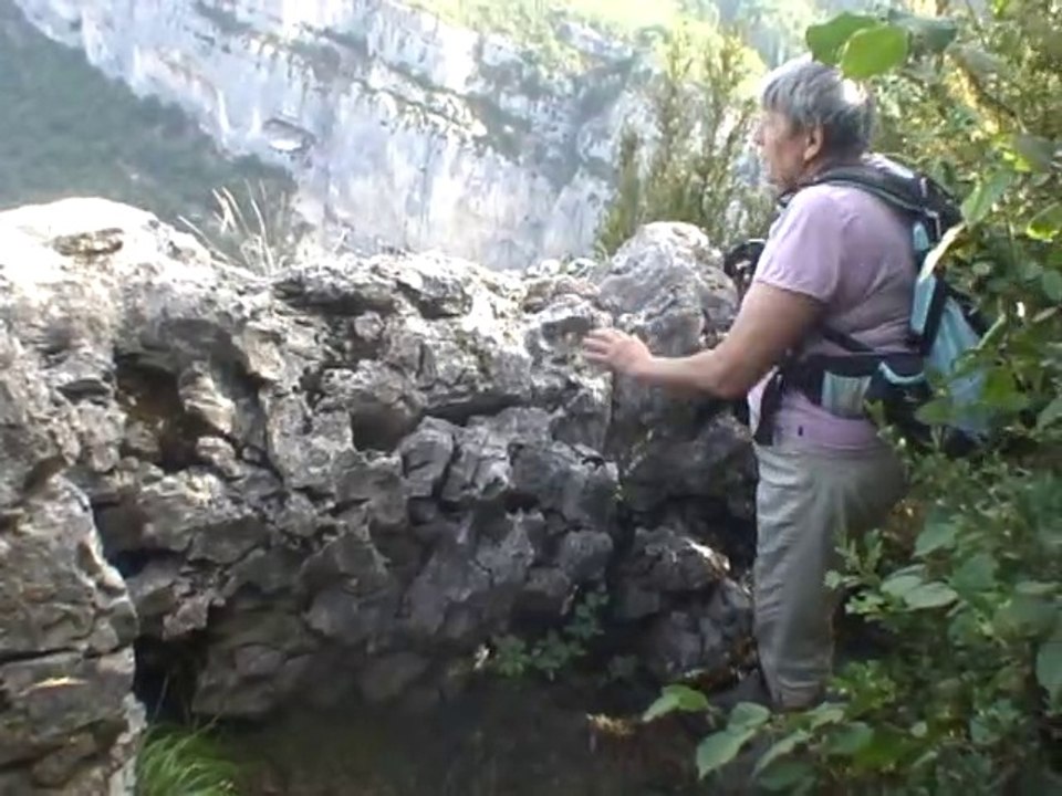 Sur les Rochers d'Echevis 1017m -Les Appaix- La Chapelle-en-Vercors 26420