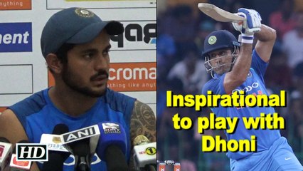 Inspirational to play with Dhoni: Manish Pandey