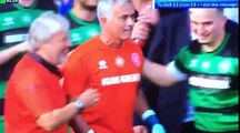 Jose Mourinho scores a penalty - Game4Grenfell charity match!