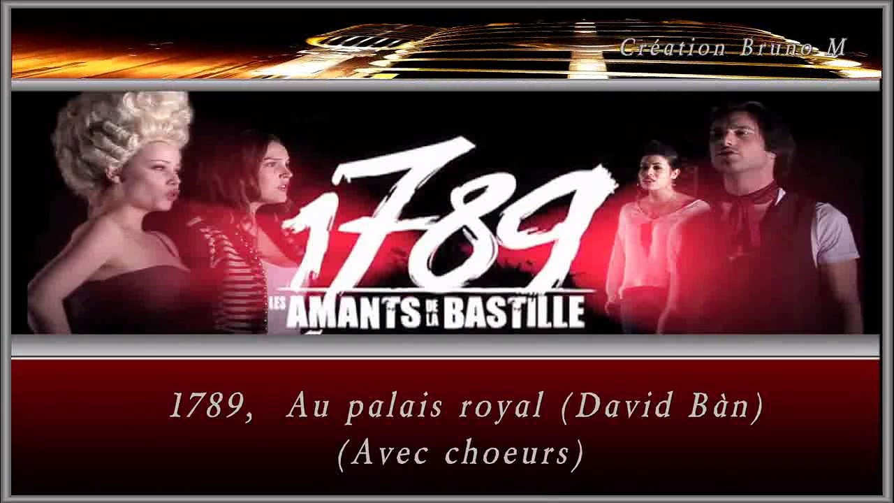 1789, Les Amants de la Bastille - Au palais royal KARAOKE / INSTRUMENTAL