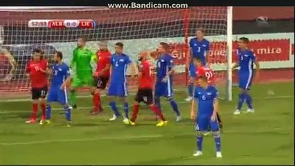 Odise Roshi Goal HD - Albania 1-0 Liechtenstein 02.09.2017