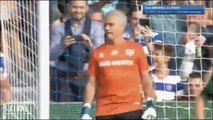 Penalty Shootout featuring Jose Mourinho as a goalkeeper