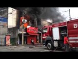 Incêndio de grandes proporções atinge shopping no Brás em SP