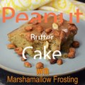 PEANUT BUTTER CAKE with Peanut Butter... - Savory Experiments
