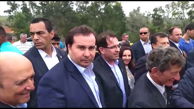 Presidente da Câmara dos Deputados, Rodrigo Maia, visita o Espírito Santo