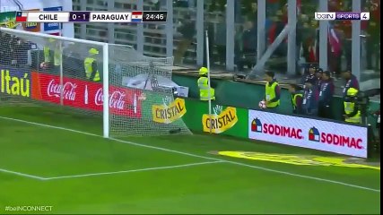 Chile vs Paraguay - 0-3 - RESUMEN y GOLES - Eliminatorias Rusia 2018