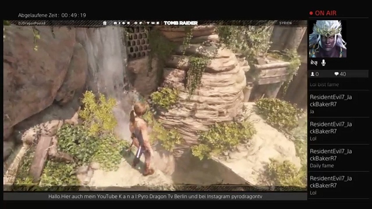 GER/PS4 Pyro DragonTv Rise of the Tomb Raider bis 22Uhr. (203)