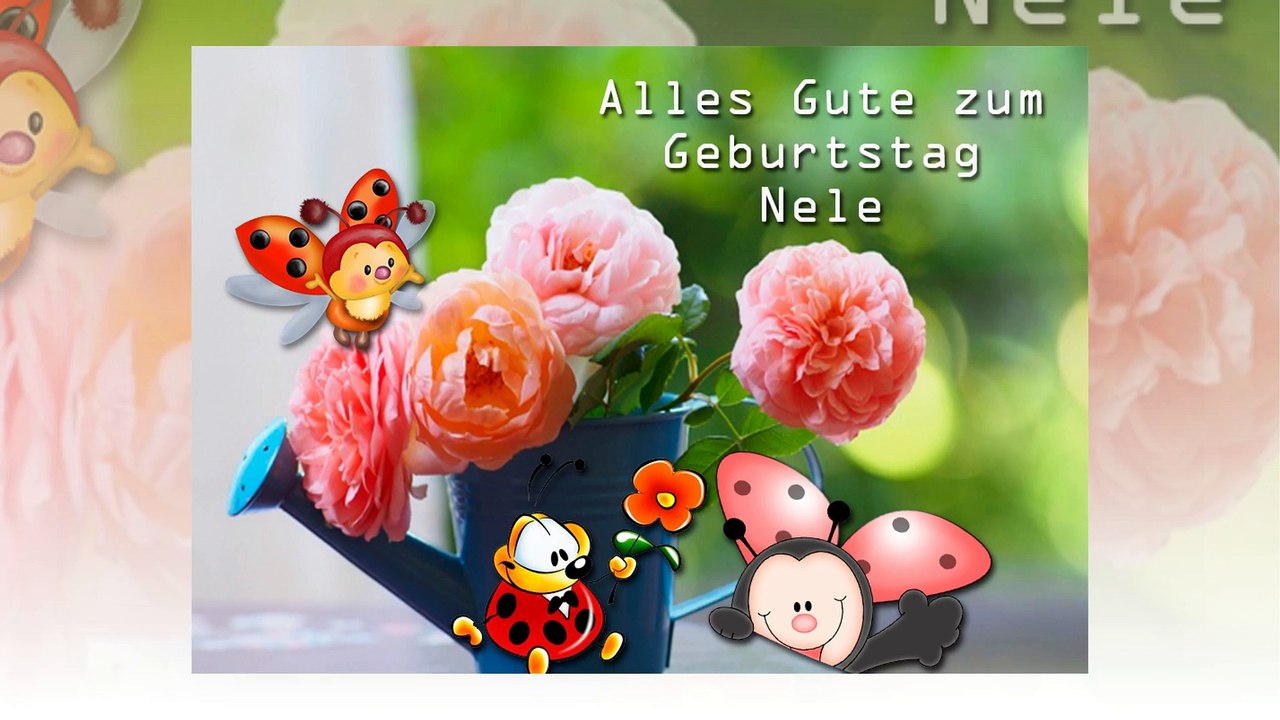Alles Gute zum Geburtstag Nele